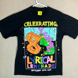 Lyrical Lemonade 8th Year Anniversary Celebration‎ Graphic Short Sleeve Men’s S